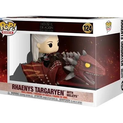 House of the Dragon Rhaenys Targaryen with Meleys Deluxe Funko Pop! Ride #124