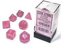 Borealis® Polyhedral Pink/silver Luminary™ 7-Die Set CHX 27584