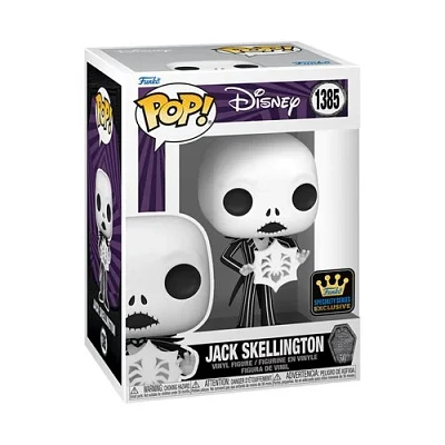 Nightmare Before Christmas 30th Anniversary Jack Skellington with Snowflake Pop! Vinyl Figure #1385 - Specialty Series