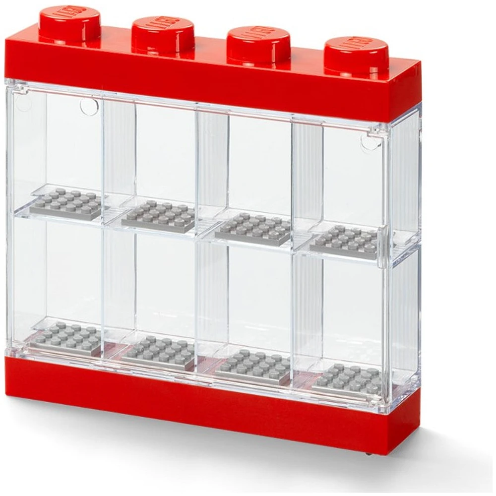 40650001 LEGO Minifigure Display 8 Bright Red