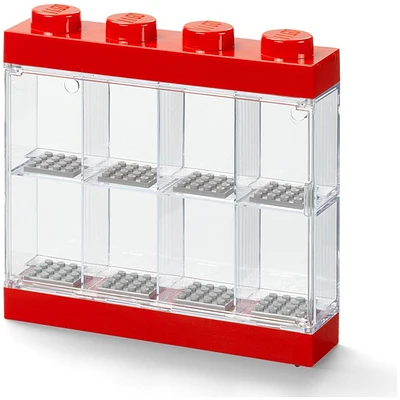 40650001 LEGO Minifigure Display 8 Bright Red