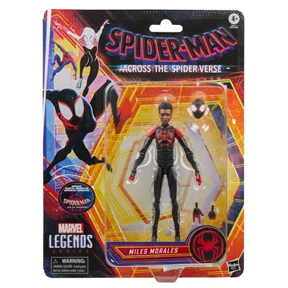 Spider-Man Across The Spider-Verse Marvel Legends Miles Morales