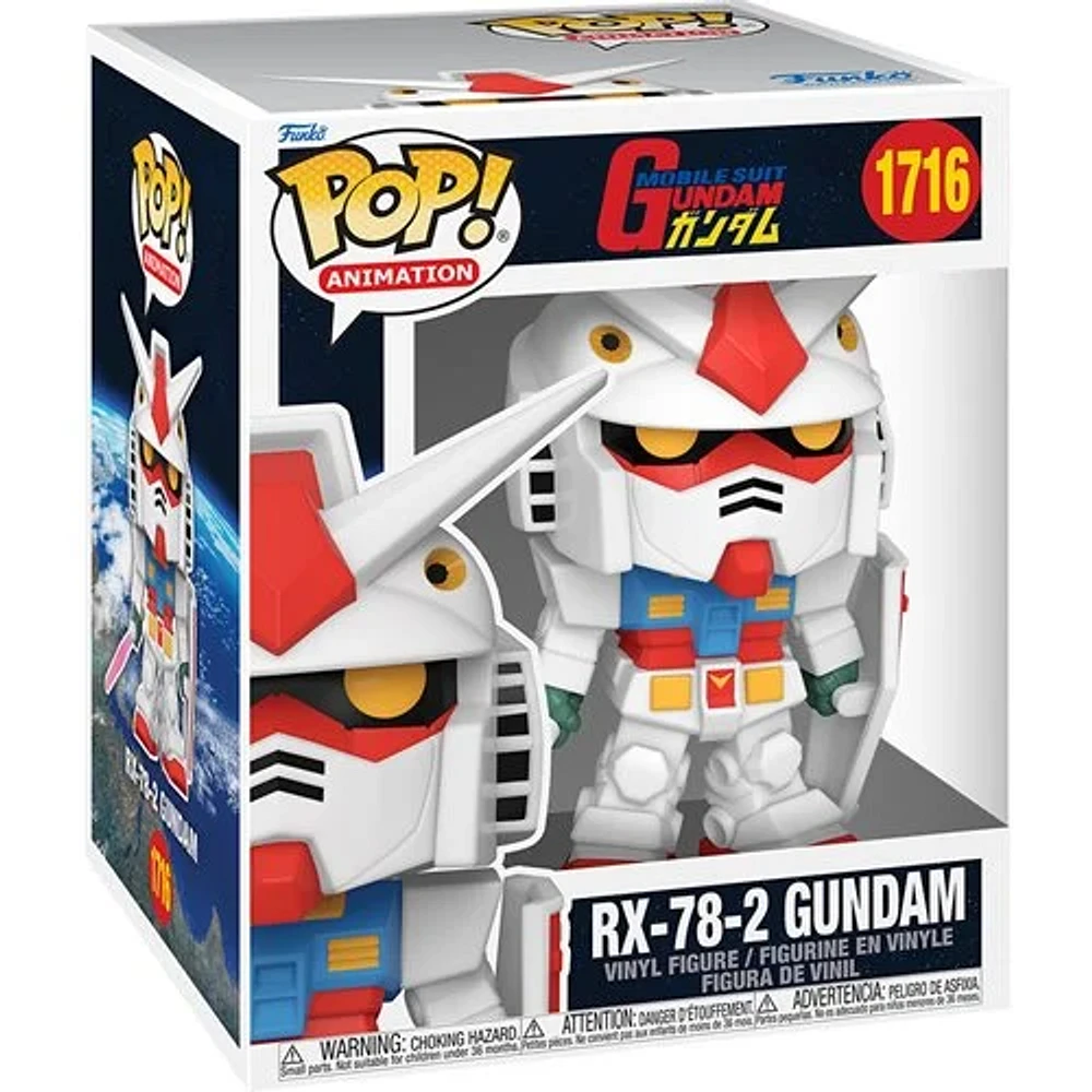 Mobile Suit Gundam RX-78-2 Gundam Super 6 1/4-Inch Funko Pop! Vinyl Figure #1716