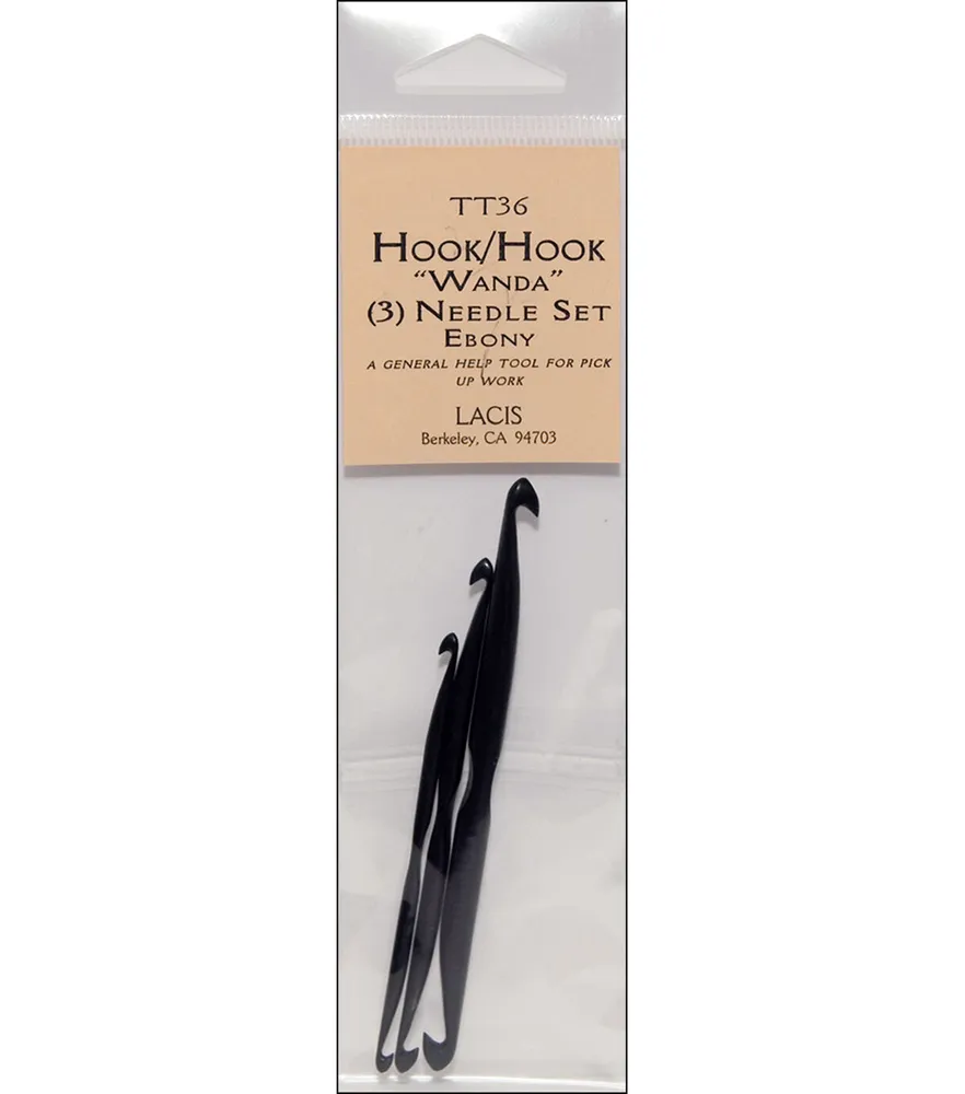 Joann Fabrics Double Ended Ebony Crochet Hooks