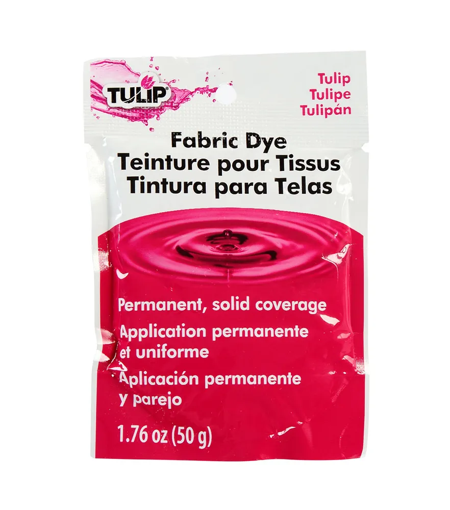 TULIP - Fabric Dye - Teinture Tissus - Permanent & Uniforme - 50g