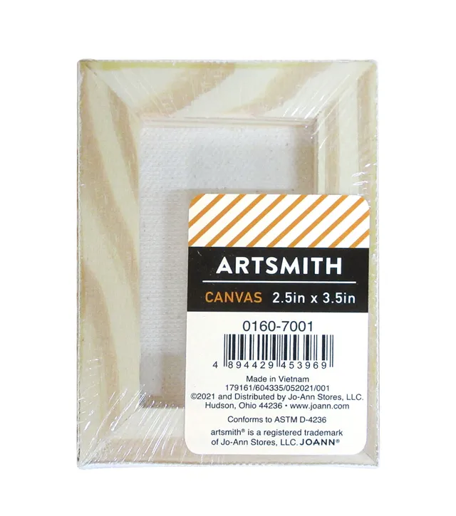 Joann Fabrics Tara Fredrix Cut Edge Canvas Panel 6 Pkg 9X12