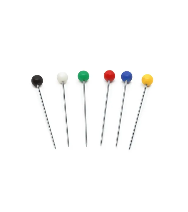 Dritz 1-1/4” Glass Head Pins-100 pc by Dritz