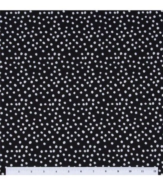 Fun Sewing Irregular Dots Fabric Quilting Cotton / Yard