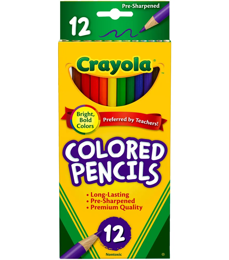 Joann Fabrics Crayola 12ct Watercolor Colored Pencils