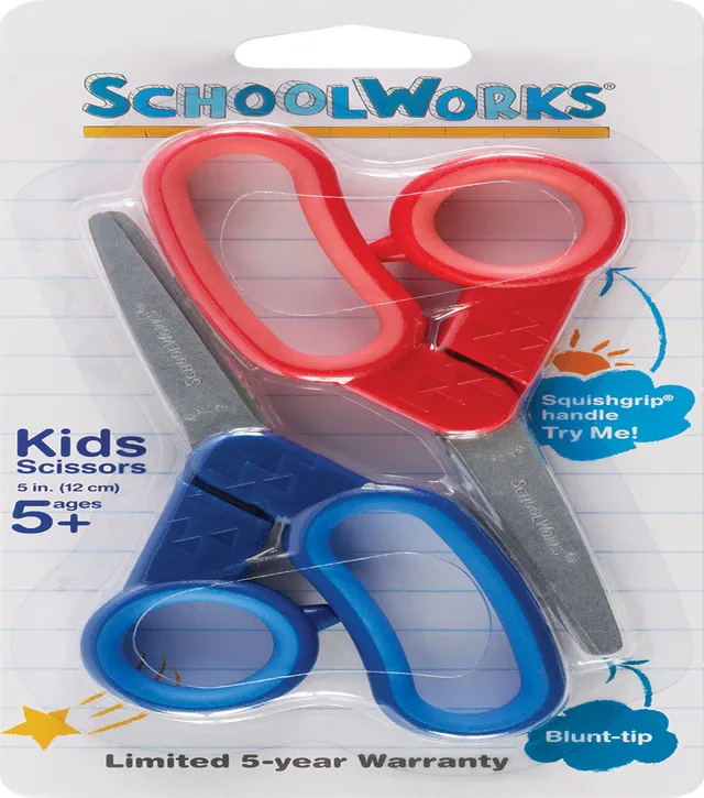 School Works Blunt-tip Kids Scissors, 5 inch 