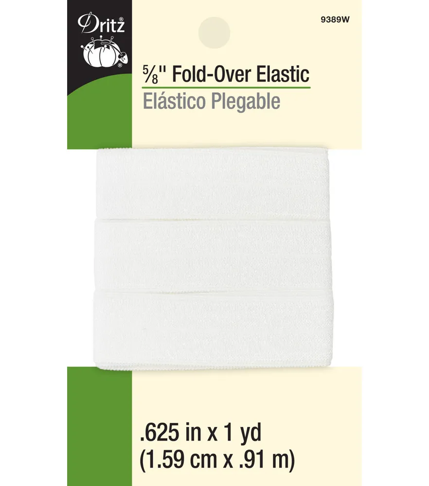 Dritz Elastic Straps, White