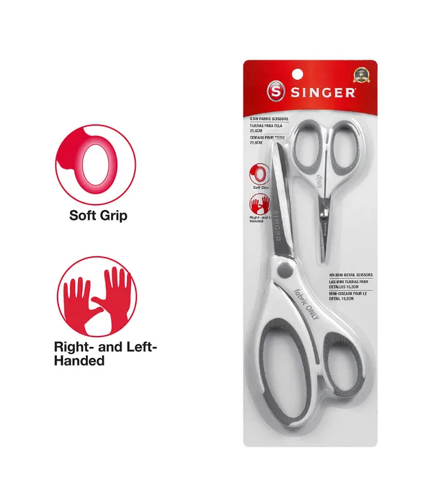 Singer Comfort Grip Scissors Set 4 & 8.5