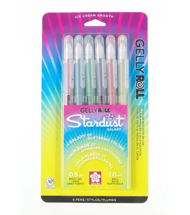 Joann Fabrics Sakura Gelly Roll Silver Shadow Pens 5PK Multi