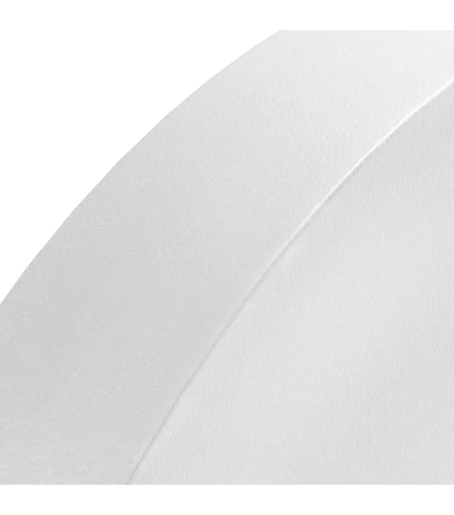 FloraCraft Cone - Styrofoam - 12-inch x 3-7/8-inch - White