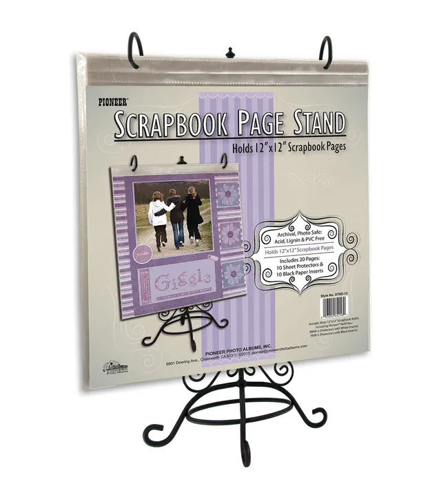 Joann Fabrics Metal Scrapbook Page Stand For 12X12
