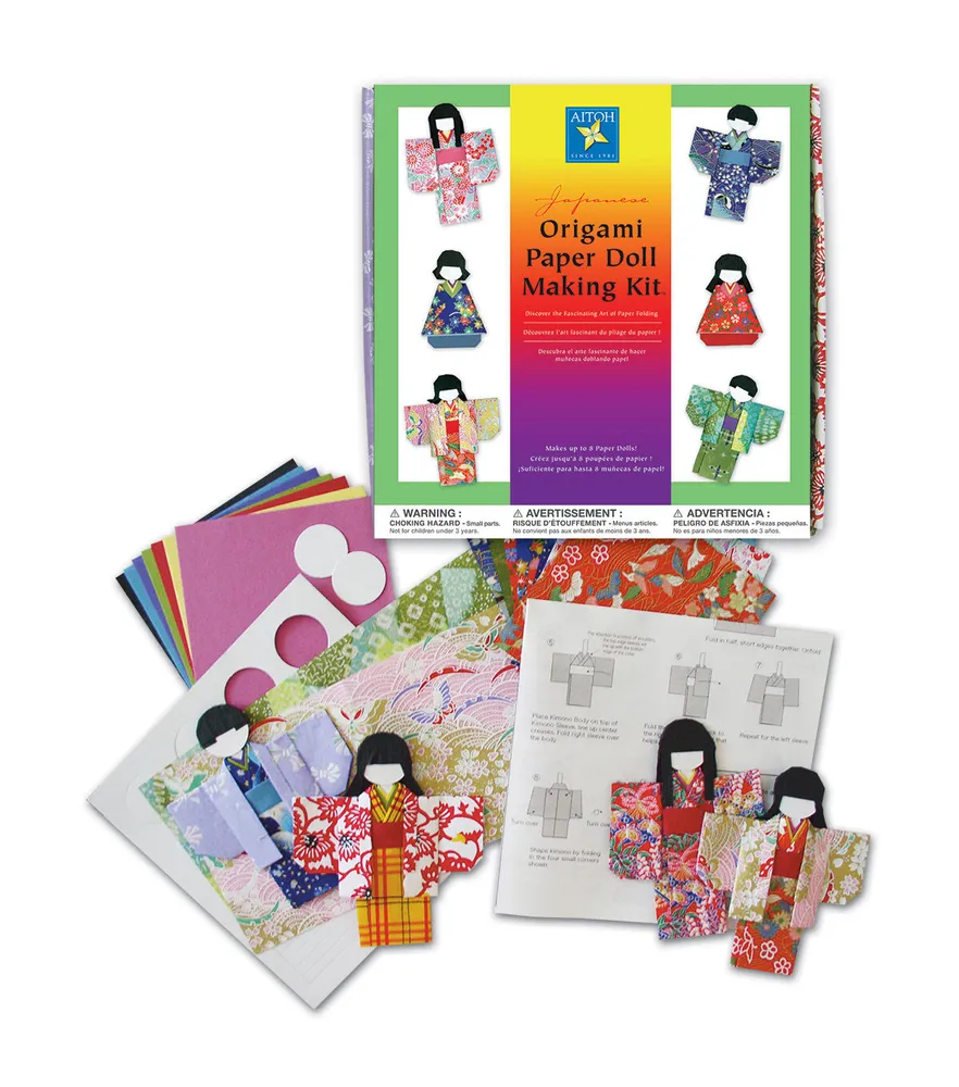 Joann Fabrics Aitoh Kimono Doll Kit