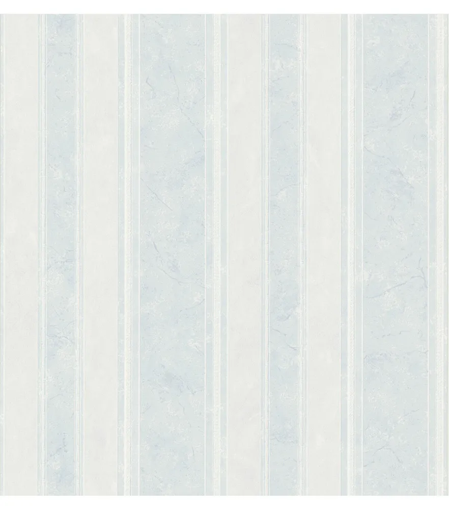 Joann Fabrics Dario Light Blue Textured Stripe Wallpaper Sample