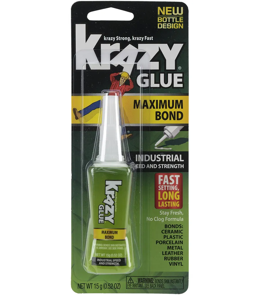 Elmer's Instant Krazy Glue Original Formula For Wood & Leather