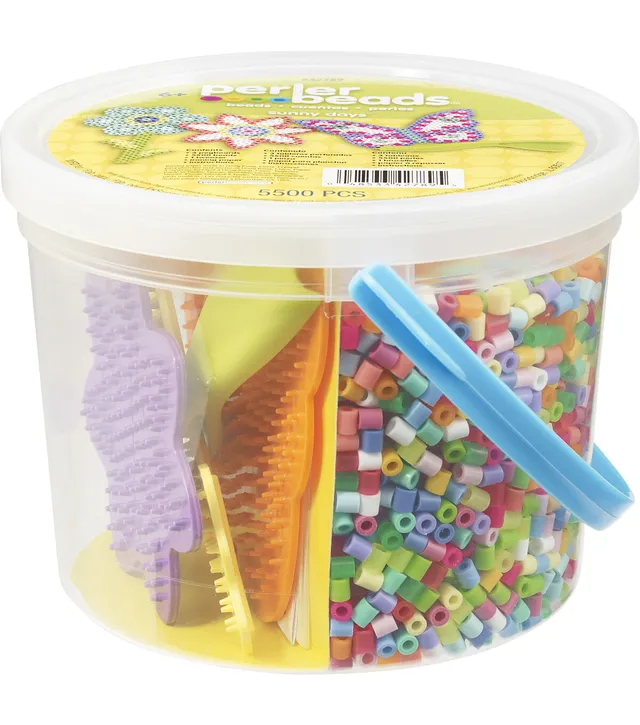 Perler 11,000 Multi-Mix Fused Bead Jar, Ages 6 and up 