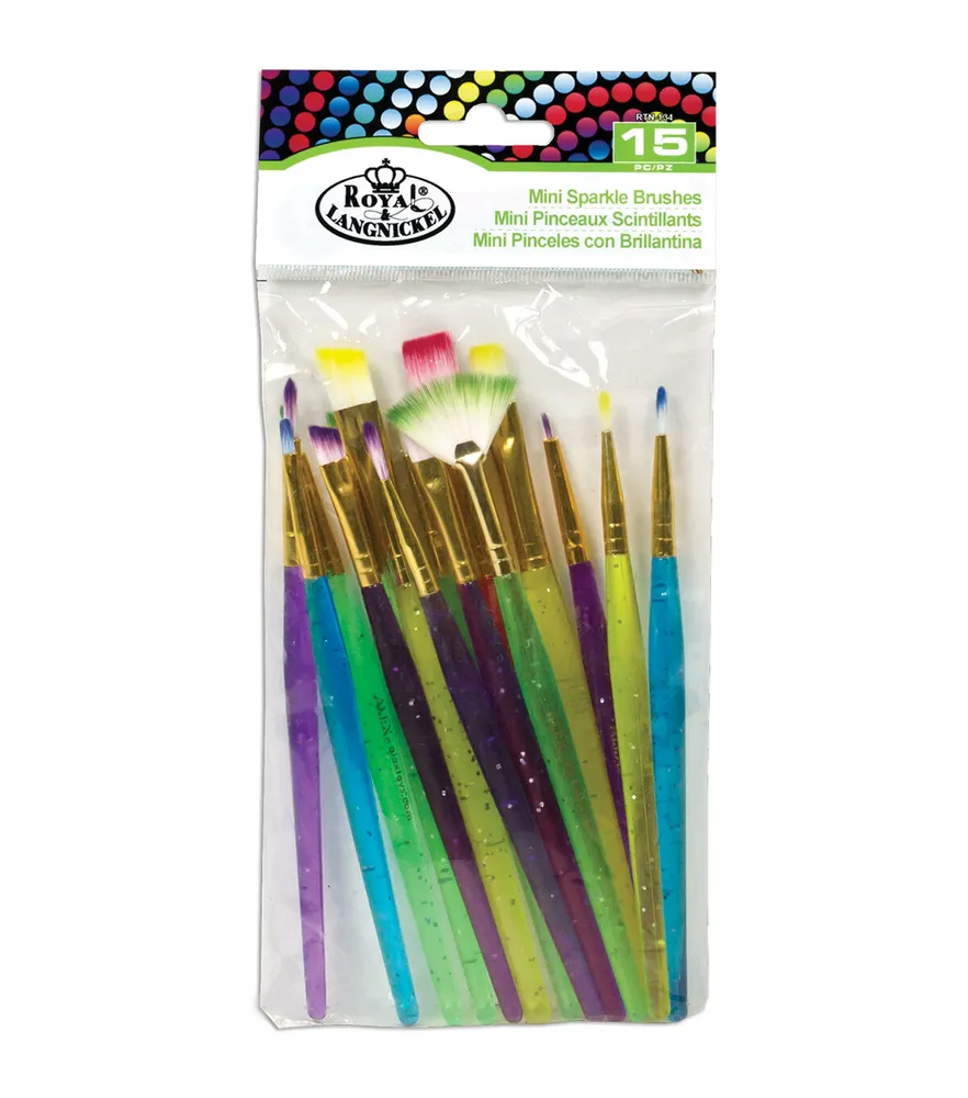 Detail Paint Brush Set 15 Pcs, Miniature Paint Brushes Set, Small