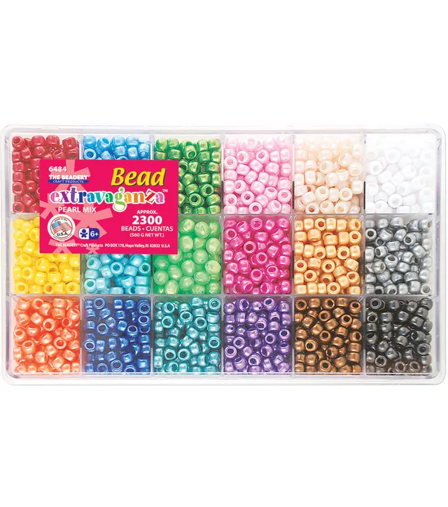 Beadery Bead Stylin' Bead Box Kit 4.4oz - Berry Brights