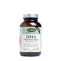 Flora DHA Vegetarian Algae - 60 Softgels