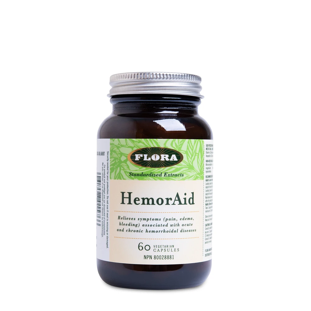 Flora HemorAid - 60 Capsules