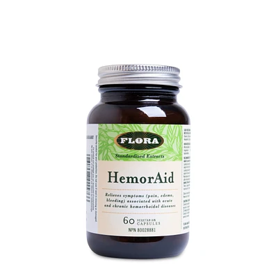 Flora HemorAid - 60 Capsules