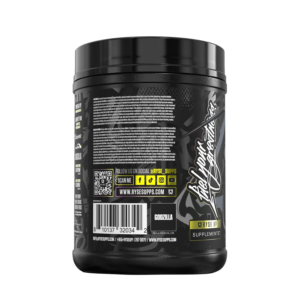 RYSE Godzilla Pre-Workout