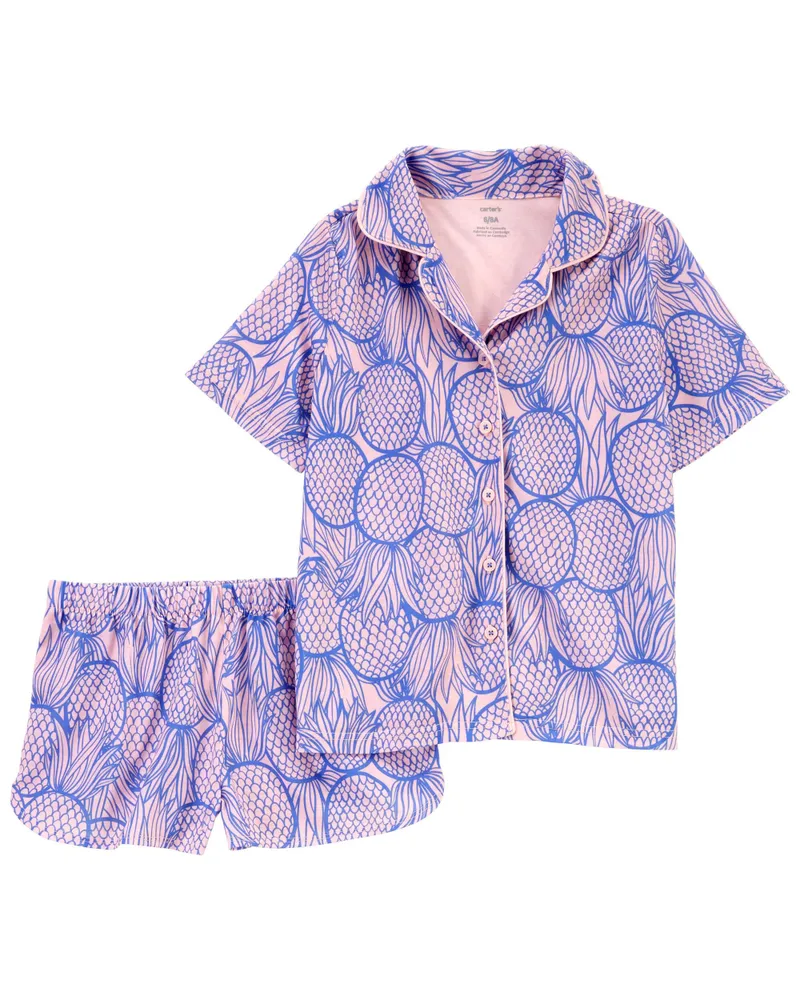 achtergrond Egoïsme kader Carters Oshkosh Blue/Pink Carter's Girls 2-Piece Pineapple Loose Fit Pyjama  | carters.com | Bayshore Shopping Centre