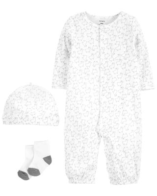 Baby 3-Piece Take-Me-Home Converter Gown Set | carters.com