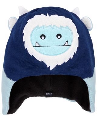Kid Grey KOMBI Willy The Wolf Knit Hat | carters.com