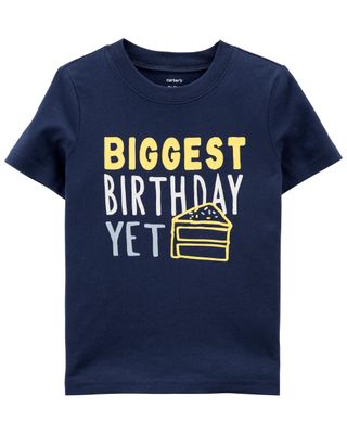 Baby Marine T-shirt en jersey Birthday | carters.com