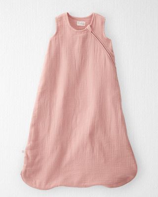 Baby Pink Organic Cotton Gauze Zip Blanket | carters.com