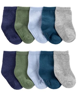 Toddler Navy 10-Pack Socks | carters.com
