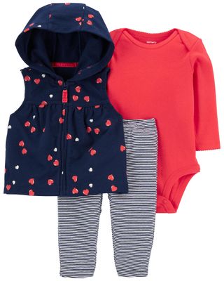 Baby Multi Ensemble 3 pièces gilet matelassé | carters.com