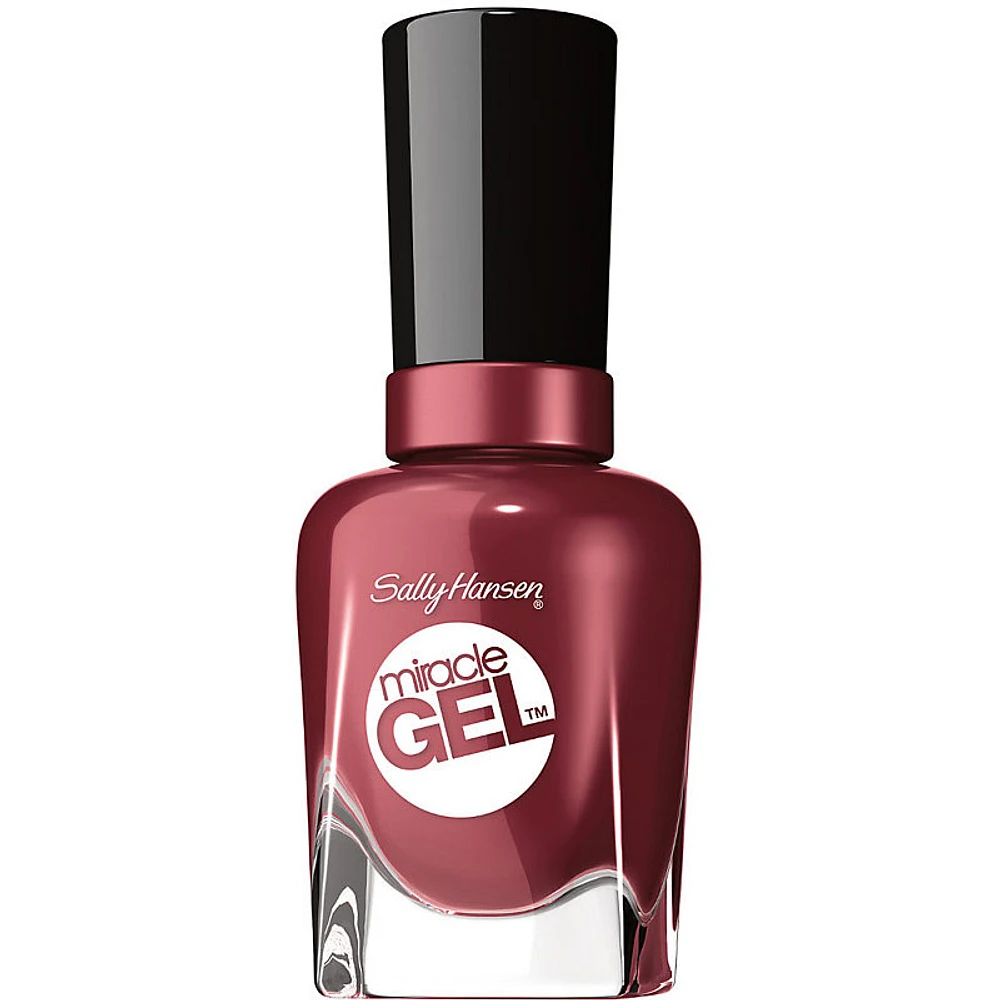 Sally Hansen Miracle Gel S HANSEN MIRACLE GEL NAIL WINE STOCK in Red