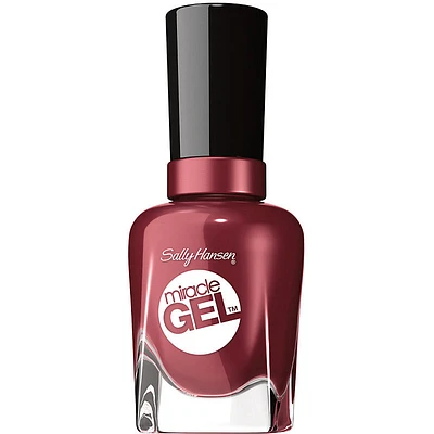 Sally Hansen Miracle Gel S HANSEN MIRACLE GEL NAIL WINE STOCK in Red