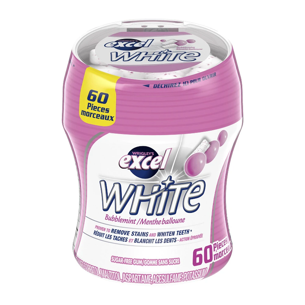 Excel BUBBLE 60PCE in White