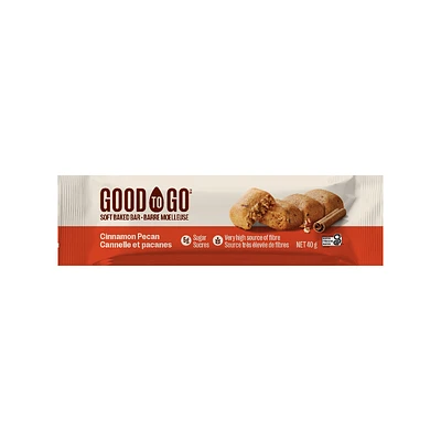 Good to Go Soft Baked Snack Bar - Cinnamon Pecan - 40g