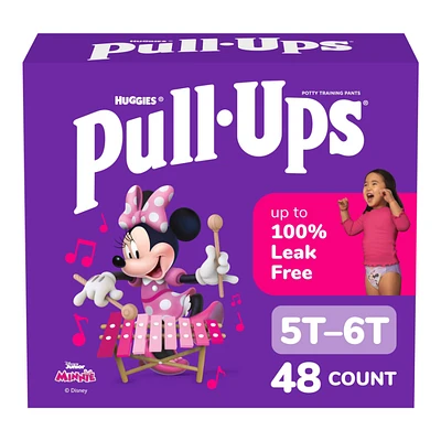 Huggies Pull-Ups Training Pants - Disney Junior Minnie Mouse - 5T-6T - 48 Count
