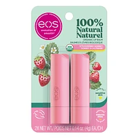 eos Lip Balm - Strawberry Sorbet - 2 x 4g