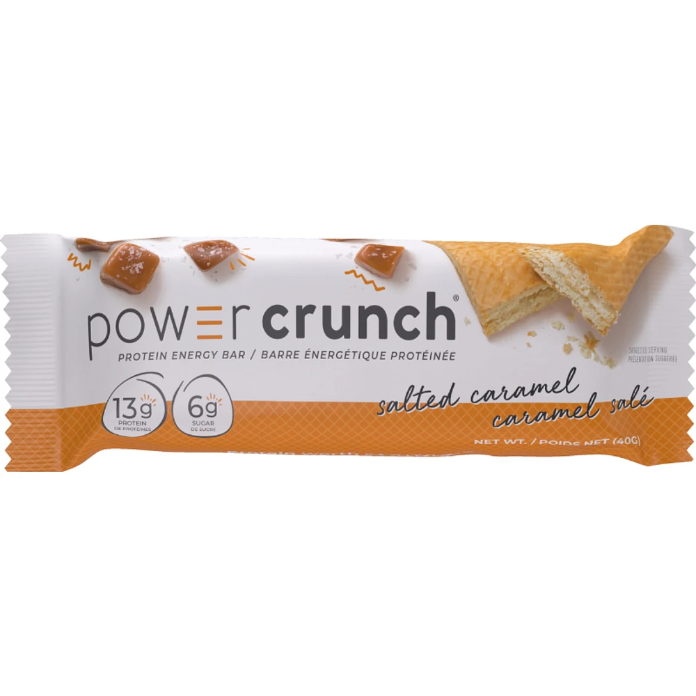 Power Crunch Protein Energy Bar - Salted Caramel - 40g