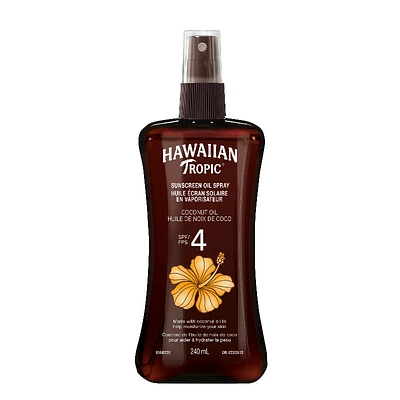 Hawaiian Tropic Dark Tan Oil - SPF4 - 240ml