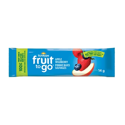 Sun-Rype Fruit To Go - Apple Wildberry - 14g