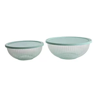 Martha Stewart Glass Bowl Set