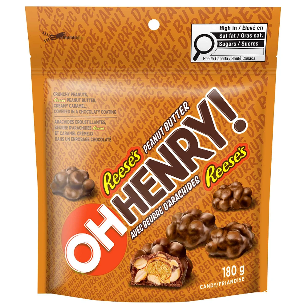 Oh Henry! Reese Peanut Butter - 180g