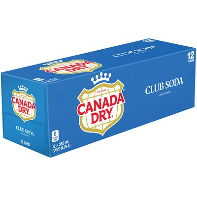 Canada Dry Club Soda - Fridge Mate - 12X355Ml