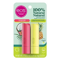 eos Super Soft Shea Lip Balm - Pineapple Passion Fruit - 2 x 4g