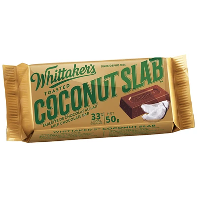 Whittakers Chocolate WHITTAKER'S COCONUT SLAB 50G